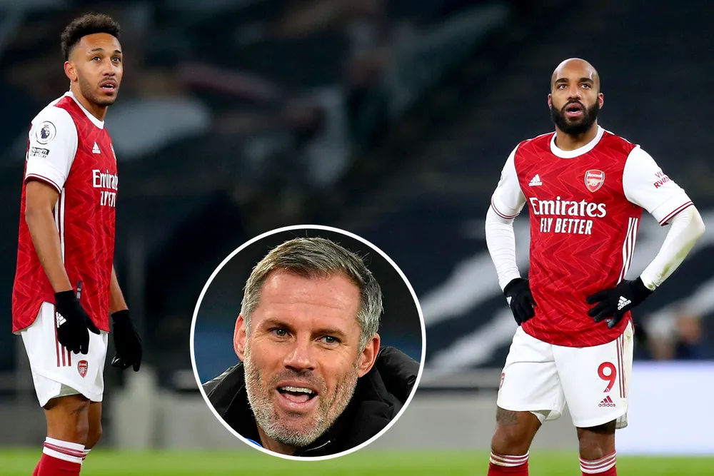 Chuyên gia Carragher nuối tiếc cho Arsenal mong manh dễ vỡ. Ảnh: GETTY.