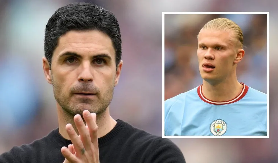 HLV Arteta thán phục chân sút trẻ của Man City. Ảnh: GETTY. HLV Arteta thán phục chân sút trẻ của Man City. Ảnh: GETTY.