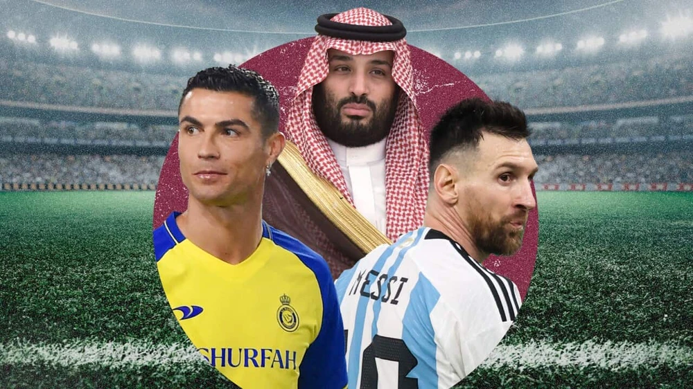 Messi không đến Saudi Arabia chơi bóng như Ronaldo dù anh được trả mức lương cao nhất thế giới. Ảnh: GETTY.