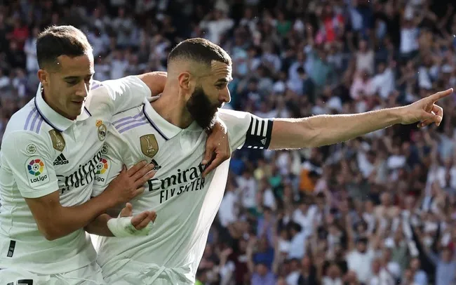 Tiền đạo số một của Real Madrid đã ghi 17 bàn thắng ở La Liga. Ảnh: GETTY.