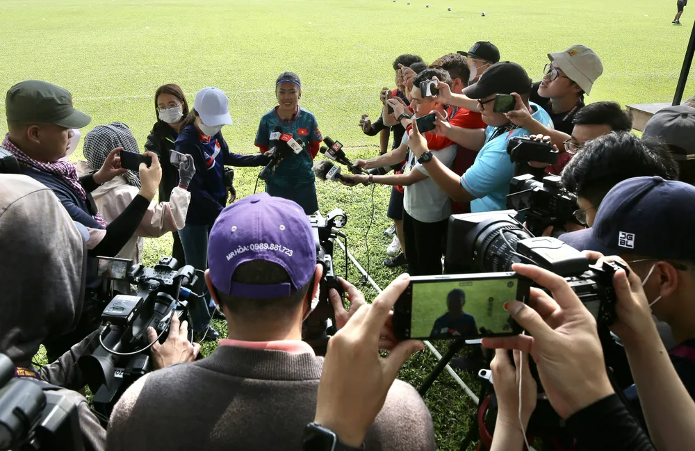Đội trưởng Huỳnh Như luôn khao khát cống hiến hết mình cho bóng đá nữ Việt Nam và mục tiêu lớn trước mắt là lập kỷ lục ở lần thứ 4 đăng quang SEA Games.
