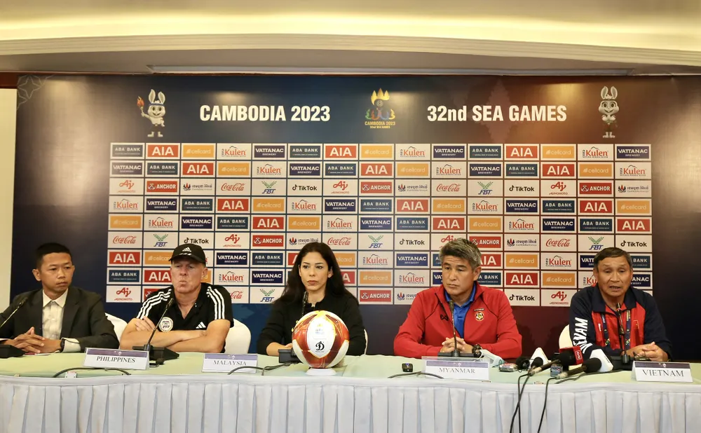 Bảng A môn bóng đá nữ SEA Games 32 được ví như bảng tử thần khi có đến ba đội Việt Nam, Philippines và Myanmar rất mạnh. Ảnh: ANH PHƯƠNG.