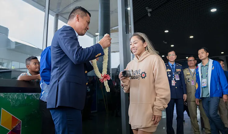 Jessa xinh đẹp hứa hẹn sẽ giành 2 HCV SEA Games môn Ju-Jitsu về cho quê hương của mình. Ảnh: PNP.