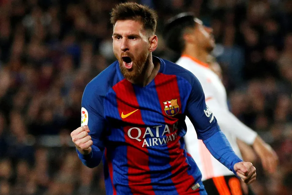 Messi rộng cửa trở lại Barca sau khi La Liga thông qua phương án tài chính của CLB. Ảnh: GETTY.