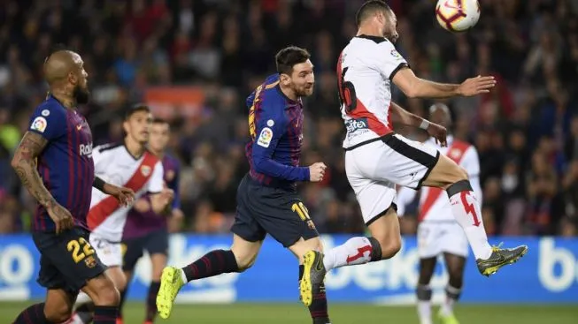 Hậu vệ Jordi Amat của tuyển Indonesia gốc Tây Ban Nha từng đối đầu Messi trong những trận đấu ở La Liga. Ảnh: GETTY.