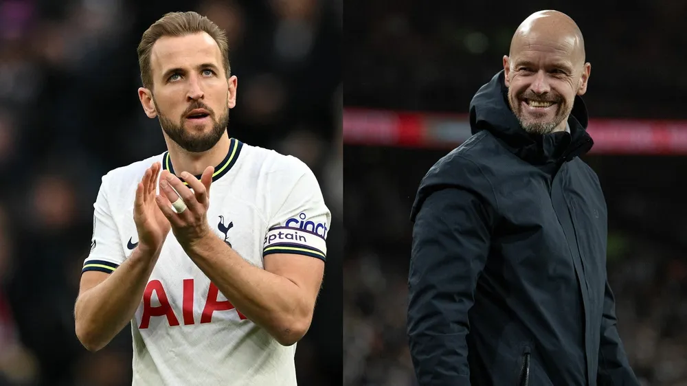 HLV Ten Hag muốn có Kane và đội trưởng tuyển Anh cũng thích thú với việc về sân Old Trafford. Ảnh: GETTY. HLV Ten Hag muốn có Kane và đội trưởng tuyển Anh cũng thích thú với việc về sân Old Trafford. Ảnh: GETTY.