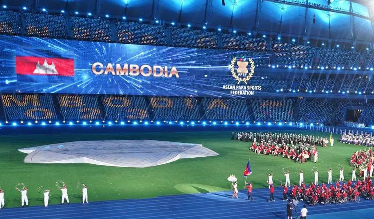 Chủ nhà Campuchia tiếp tục miễn phí cho các vận động viên, HLV của 11 quốc gia tham dự Para Games 12 từ ngày 3-6 đến ngày 9-6. Ảnh: ANH DƯƠNG. Chủ nhà Campuchia tiếp tục miễn phí cho các vận động viên, HLV của 11 quốc gia tham dự Para Games 12 từ ngày 3-6 đến ngày 9-6. Ảnh: ANH DƯƠNG.