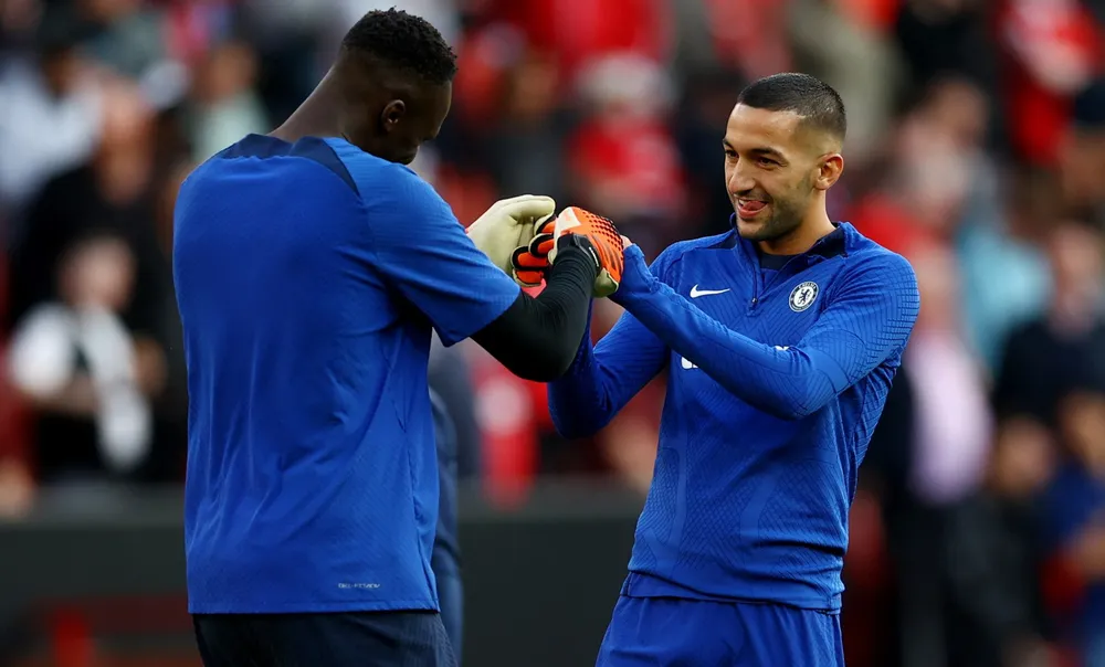 Hakim Ziyech và thủ môn Mendy cũng sẽ chia tay Chelsea để sang chơi bóng ở Vùng Vịnh. Ảnh: GETTY. Hakim Ziyech và thủ môn Mendy cũng sẽ chia tay Chelsea để sang chơi bóng ở Vùng Vịnh. Ảnh: GETTY.