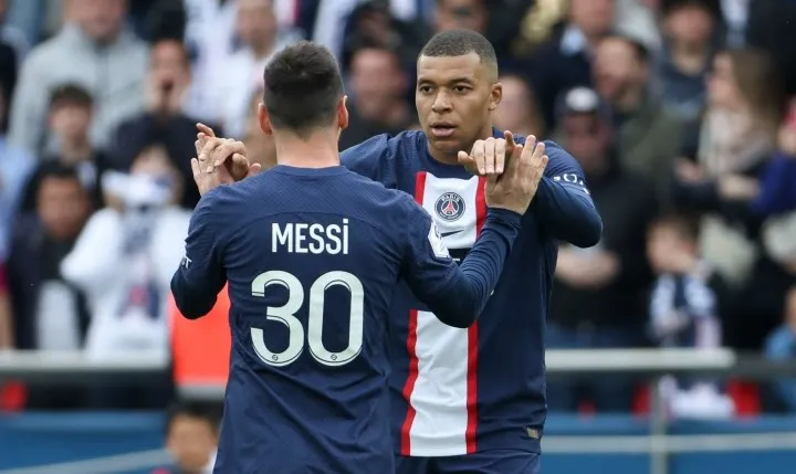 Messi và Mbappe đã hóa giải mâu thuẫn. Ảnh: GETTY.