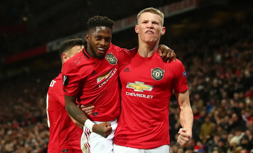 Fred và Scott McTominay nhiều khả năng sẽ chia tay Man United khi tuyến giữa trở nên chật chội. Ảnh: GETTY. Fred và Scott McTominay nhiều khả năng sẽ chia tay Man United khi tuyến giữa trở nên chật chội. Ảnh: GETTY.