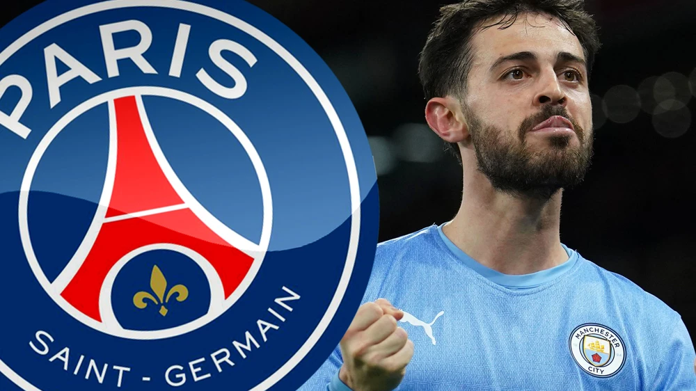 Bernardo Silva nhiều khả năng sẽ chơi cho PSG ở mùa giải mới. Ảnh: GETTY.
