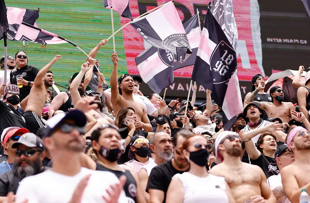 Số lượng người hâm mộ đăng ký theo dõi tân binh Messi của Miami tăng vọt trên trang mạng xã hội Instagram phố biến. Ảnh: GETTY. Số lượng người hâm mộ đăng ký theo dõi tân binh Messi của Miami tăng vọt trên trang mạng xã hội Instagram phố biến. Ảnh: GETTY.