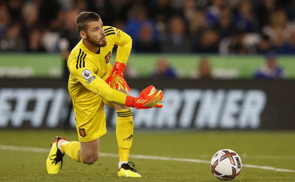 Thủ môn người Tây Ban Nha giành nhiều kỷ lục ở Man United. Ảnh: GETTY.