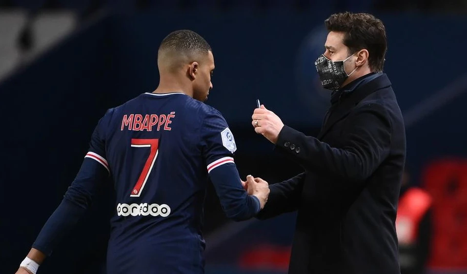 HLV Pochettino thích lối chơi và sự hiệu quả của Mbappe hơn Harry Kane. Ảnh: GETTY.