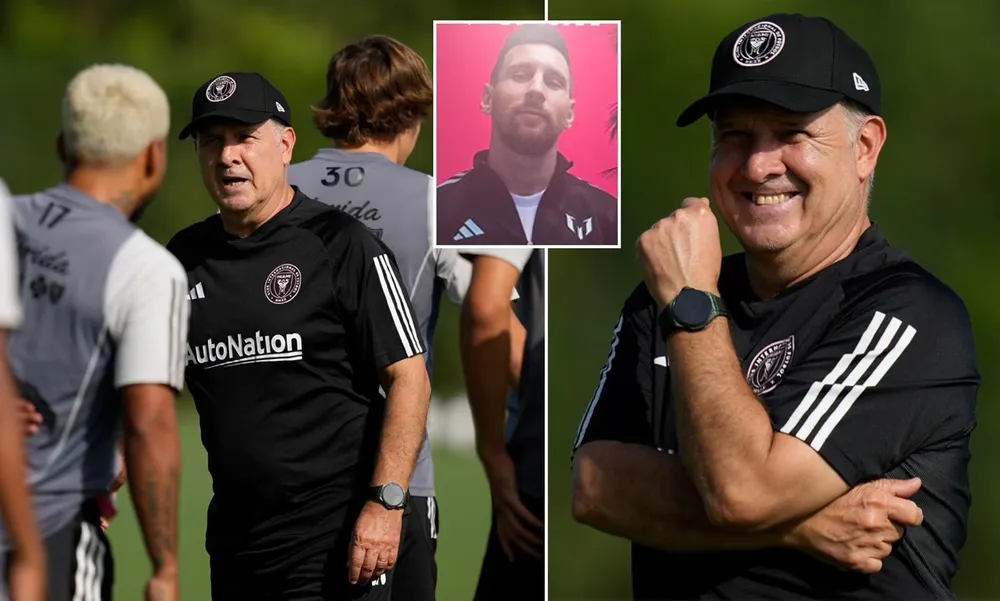 HLV Martino thừa nhận cầu thủ MLS vào bóng rất mạnh và nhắn nhủ Messi thận trọng với những pha va chạm. Ảnh: GETTY.