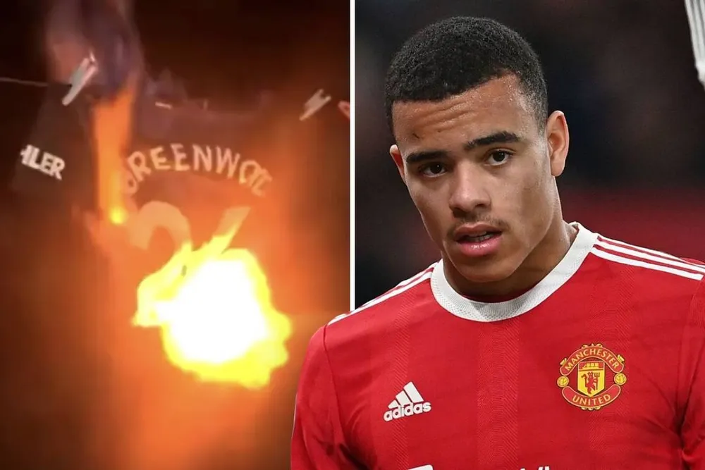 Những người hâm mộ Man United sẽ phản đối CLB nếu đưa chân sút trẻ Greenwood trở lại đội hình. Ảnh: GETTY.