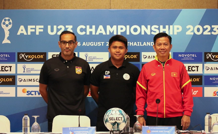 Thầy trò Hoàng Anh Tuấn dự giải Đông Nam Á với tư cách đương kim vô địch. Ảnh: VFF.