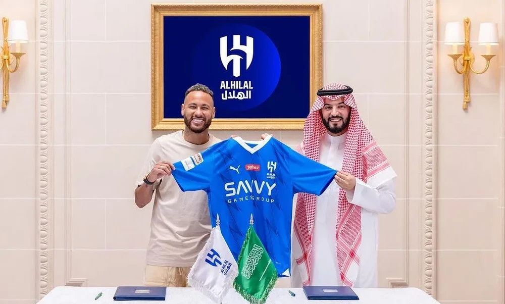 Chủ tịch CLB Al Hilal không tiếc tiền cho Neymar với bản hợp đồng hai năm. Ảnh: GETTY.