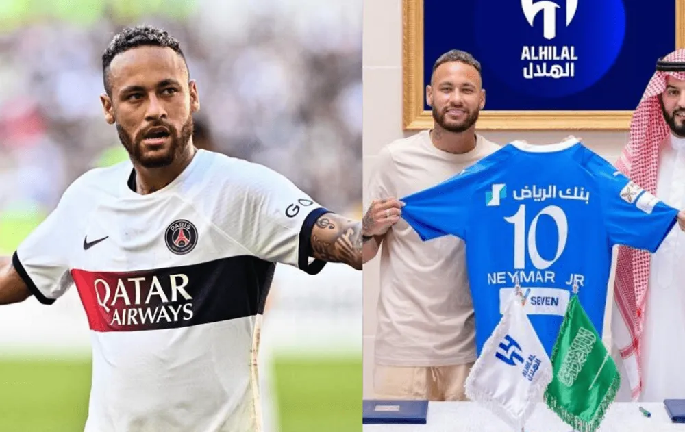 Tiền đạo người Brazil đã dứt áo PSG để gia nhập làng bóng Saudi Arabia. Ảnh: GETTY.