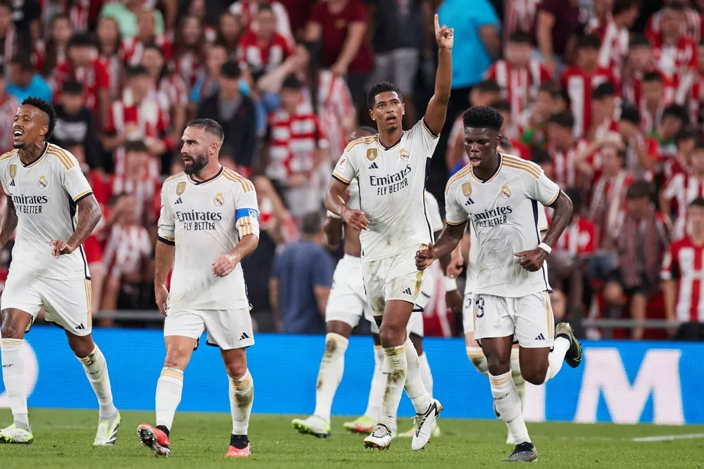 Sự hòa nhập nhanh chóng của Bellingham giúp cho Real Madrid thăng hoa sau hai trận ra quân ở La Liga. Ảnh: GETTY.