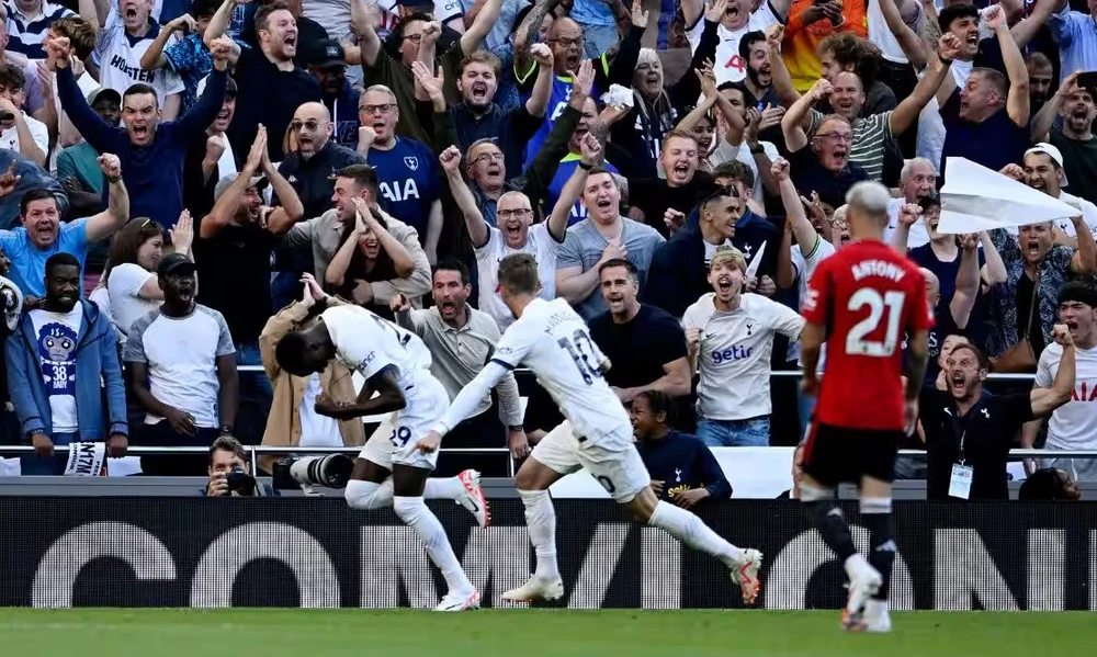 Tottenham có chiến thắng đẹp trước đối thủ lớn Man United. Ảnh: GETTY.