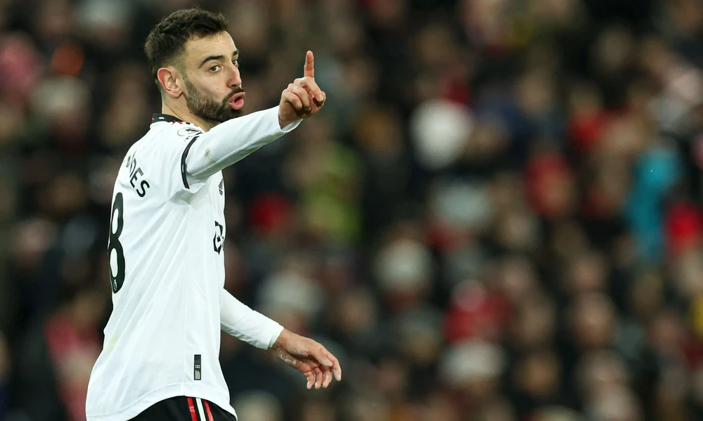 Tiền vệ người Bồ Đào Nha bị cho là thiếu phẩm chất thủ lĩnh ở Man United. Ảnh: GETTY.