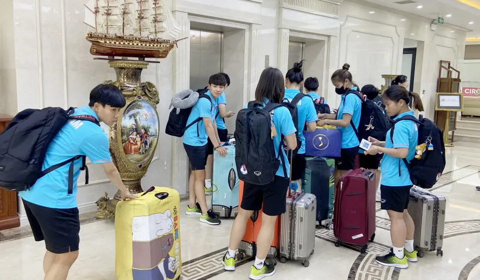 Tuyển nữ Việt Nam có đợt tập huấn ở Hải Phòng trong 3 tuần. Ảnh: VFF.