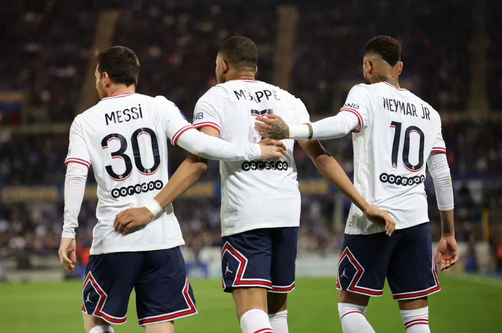 Ba ngôi sao của PSG một thời không thể mang lại thành công như kỳ vọng cho CLB. Ảnh: GETTY.