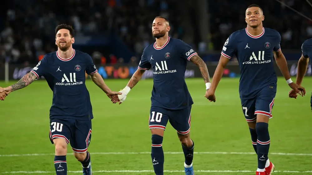 PSG từng sở hữu ba chân sút giỏi của thế giới vẫn không thể giành cúp Champions League. Ảnh: GETTY.