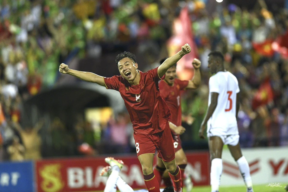 Đội tuyển U-23 Việt Nam sớm giành vé chơi vòng chung kết U-23 châu Á 2024 giúp ông Troussier thảnh thơi hơn cho tuyển quốc gia. Ảnh: ANH THỊNH.