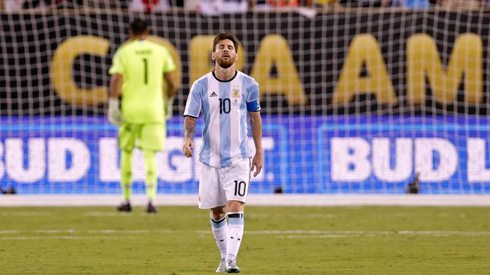 Messi mệt mỏi do quá tải đã không thi đấu cho Argentina ở trận gần nhất vòng loại World Cup 2026. Ảnh: GETTY. messi-miami-2.jpg