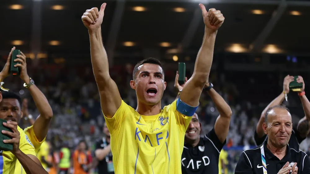 Ronaldo có sức hấp dẫn lớn ở làng bóng Trung Đông sau khi anh đầu quân cho Al Nassr hồi đầu năm nay. Ảnh: GETTY. mme-ronaldo.jpg