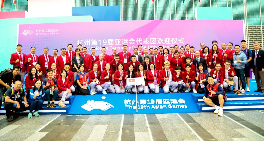 Đoàn TTVN đặt mục tiêu giành từ 2-5 HCV ở đấu trường lớn châu Á. Ảnh: QL. le-thuong-co-2.jpg