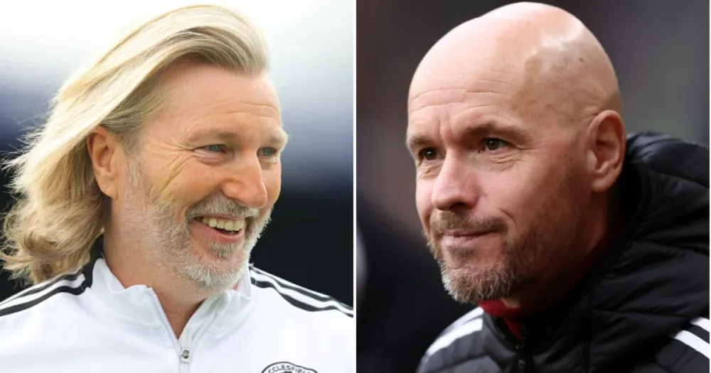 Chuyên gia bóng đá Robbie Savage không tin HLV Ten Hag sẽ giúp Manchester United vô địch mùa này. Ảnh: GETTY. Man-United-Premier-League-2.png