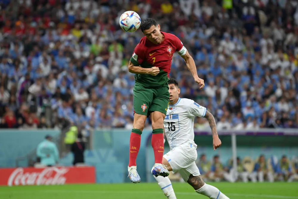 Tiền đạo người Bồ Đào Nha muốn chơi thêm một kỳ World Cup nữa trong màu áo đội tuyển quốc gia. Ảnh: GETTY. ronaldo-bo-dao-nha.jpg