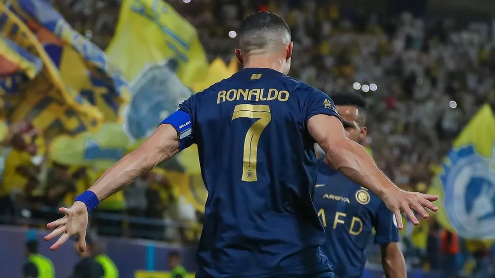 Ronaldo nhanh chóng thích nghi ở làng bóng mới Saudi Arabia và gặt hái thành công. Ảnh: GETTY. ronaldo-al-nassr.jpeg