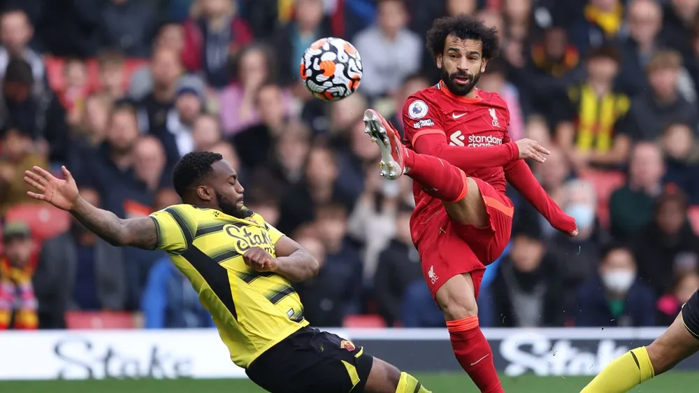 Salah và đồng đội Liverpool được dự báo có chiến thắng áp đảo Everton. Ảnh: GETTY. salah-liverpool.jpg