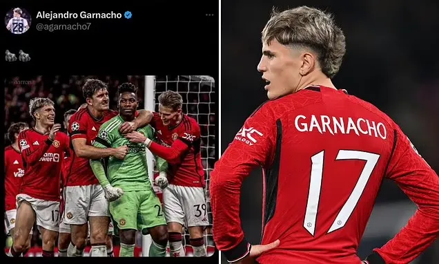 Garnacho có thể bị trừng phạt sau cuộc điều tra của FA. Ảnh: GETTY. onana-garnacho-2.png