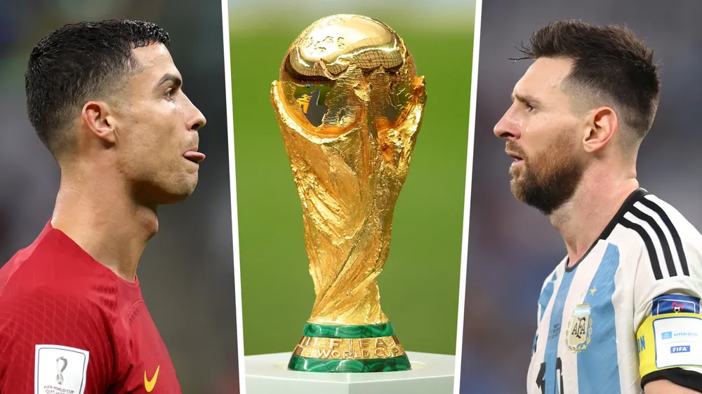 Vô địch thế giới là dấu ấn lớn nhất giúp Messi vượt qua đại đối thủ Ronaldo. Ảnh: GETTY. messi-ronaldo-2.png
