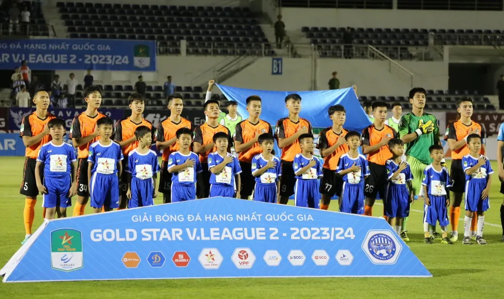 CLB Bà Rịa Vũng Tàu đang có một khởi đầu mùa giải thuận lợi. Ảnh: THI ANH. Ba-Ria-Vung-Tau.jpg
