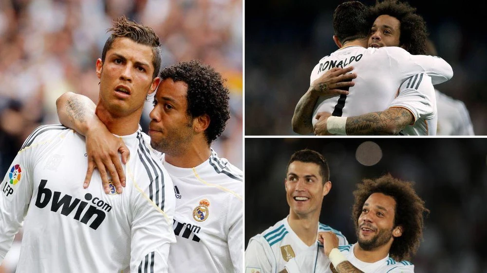 Marcelo và bạn thân Ronaldo hiểu ý nhau cả trên sân cỏ lẫn đời thường. Ảnh: GETTY. bạn thân Ronaldo