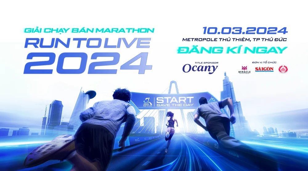 Cuộc chơi lớn Run To Live do báo Sài Gòn Giải Phóng tổ chức dự kiến có đến 6.000 VĐV chuyên nghiệp và không chuyên góp mặt. Ảnh: ANH CƯỜNG. Run To Live