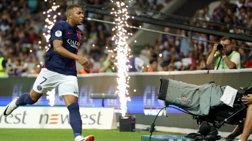 Tiền đạo người Pháp Mbappe là mục tiêu săn đuổi của nhiều CLB lớn, trong đó gồm Man United. Ảnh: GETTY. bat-mi-so-tien-lon-cua-man-united-chieu-mo-mbappe (1).jpeg