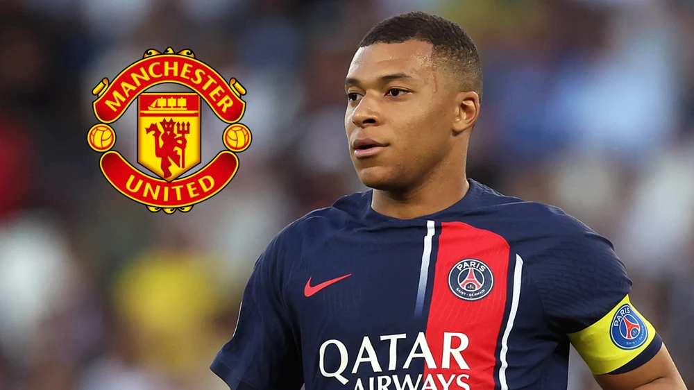 Man United vẫn hy vọng có bất ngờ với Mbappe. Ảnh: GETTY. bat-mi-so-tien-lon-cua-man-united-chieu-mo-mbappe (1).jpg