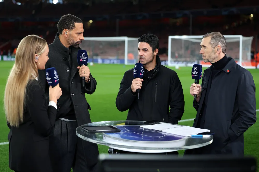 Cựu trung vệ MU Rio Ferdinand gây tranh cãi với thông tin HLV Arteta của Arsenal sẽ dẫn dắt Quỷ đỏ. Ảnh: GETTY. Man United