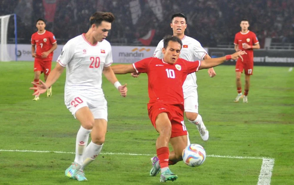 Bùi Hoàng Việt Anh sẽ gặp lại Egy Maulana Vikri, tác giả bàn thắng cho Indonesia trong trận lượt đi vòng loại thứ hai World Cup 2026. Ảnh: AN. 5-cau-thu-indonesia-bi-sot-truoc-tran-tai-dau-viet-nam (3).jpeg
