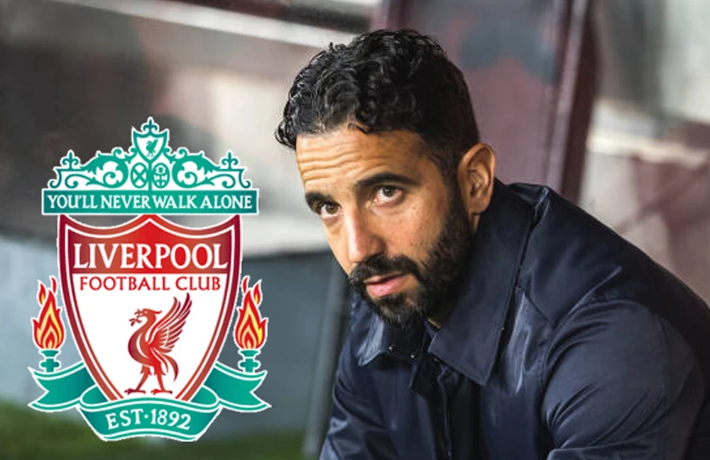HLV Amorim là người phù hợp dẫn dắt Liverpool thay thế Klopp sau mùa giải này. Ảnh: GETTY. Man United