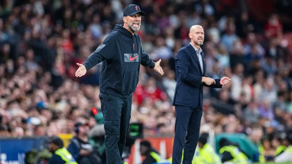 Liverpool đang tìm cách qua mặt Man United để lấy lại ngôi đầu bảng Premier League. Ảnh: GETTY. liverpool-da-tim-ra-hlv-thay-the-klopp-ngay-truoc-dai-chien-voi-man-united (3).jpg