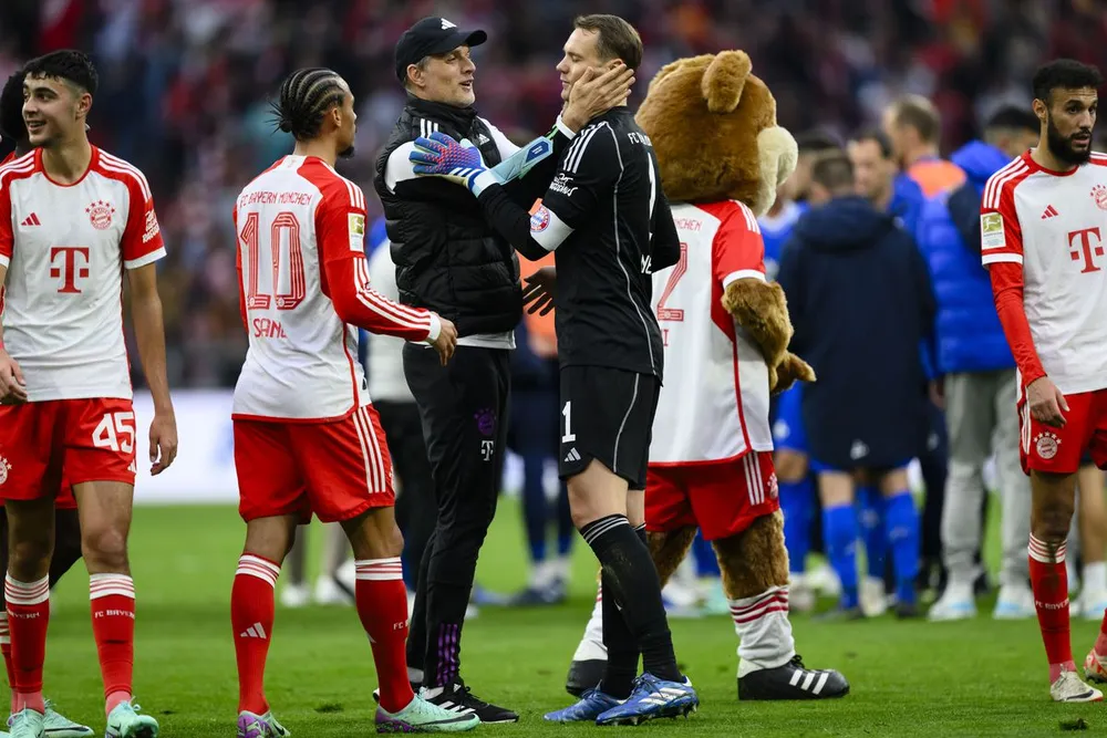 HLV Tuchel hy vọng kinh nghiệm của Bayern Munich sẽ giúp họ chiếm lợi thế trên sân của Arsenal. Ảnh: GETTY. Bayern Munich