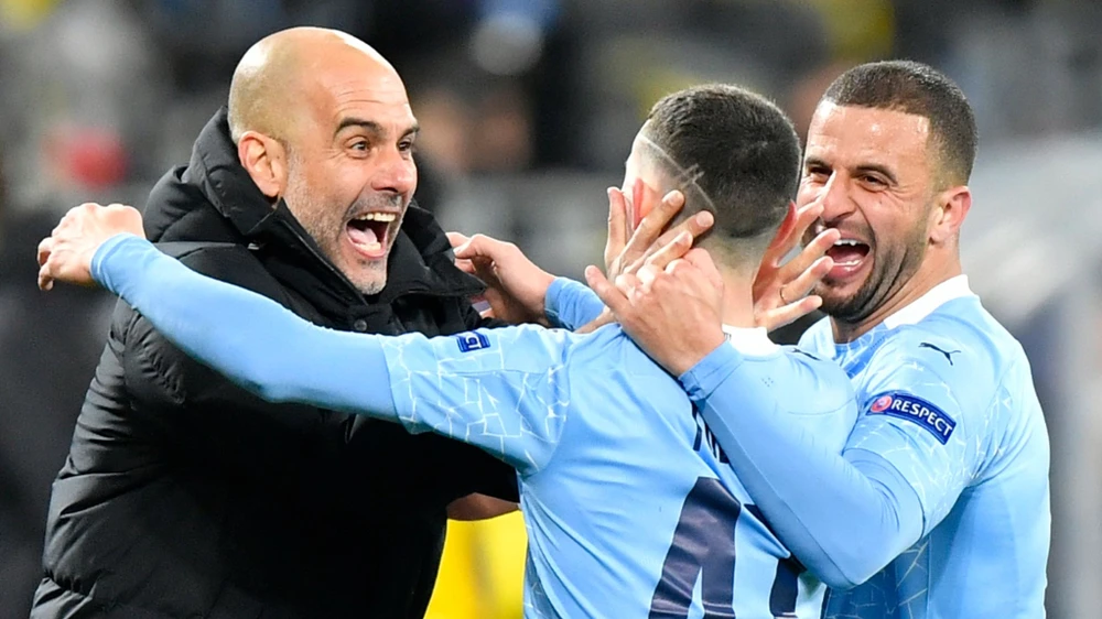 Siêu máy tính chọn thầy trò Pep Guardiola có nhiều cơ hội nhất bảo vệ ngôi vô địch Champions League. Ảnh: GETTY. Champions League